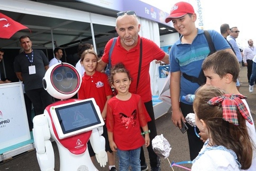 Teknofest'te Karaköprü Rüzgarı  