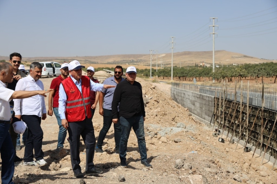 Azerbaycan Bulvarında çalışmaları devam ediyor  