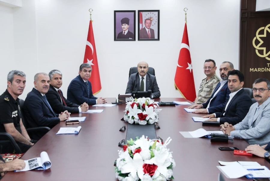 Mardin İl Spor Güvenlik Kurulu toplantısı yapıldı  