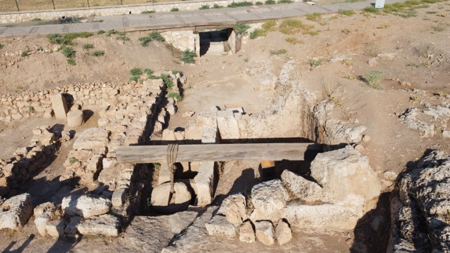 Üzüm sıkmada bin 700 yıllık ‘askıda baskı’ tekniği kullanılıyor  