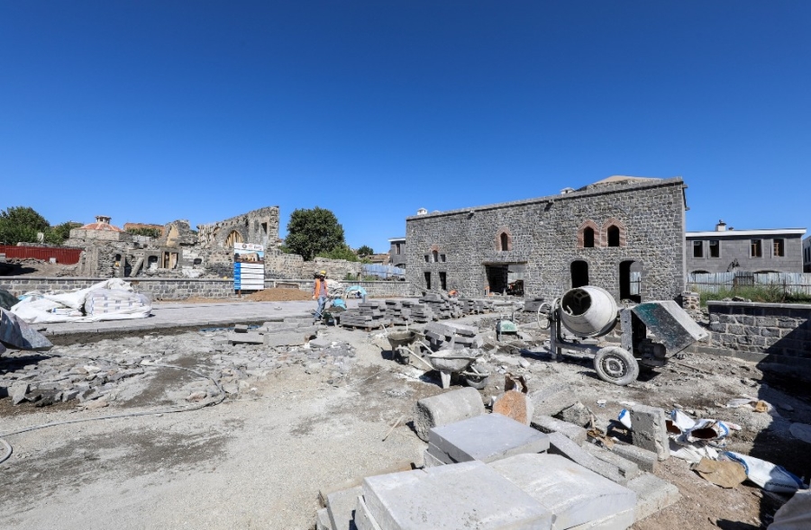 Şehzadeler Konağı’ndaki restorasyon çalışmalarında sona yaklaşıldı  