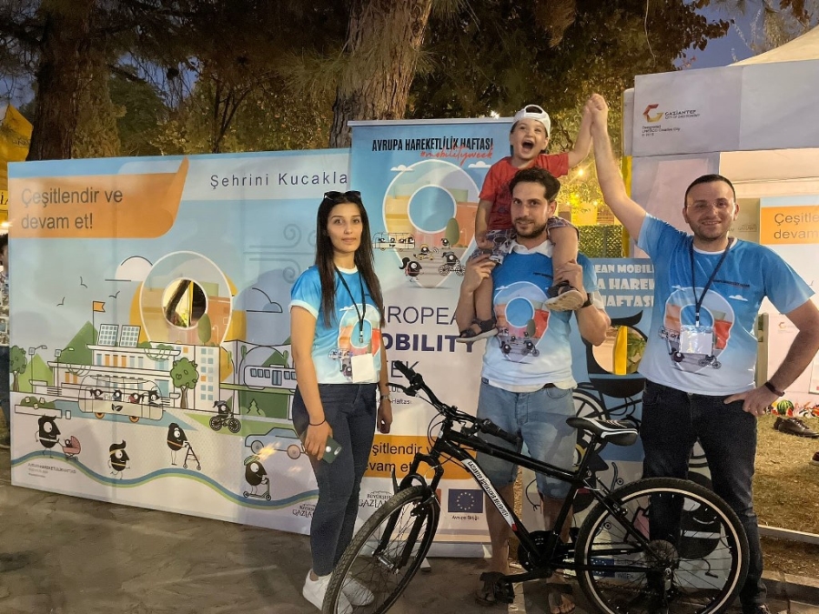Gaziantep'te Avrupa hareketlilik haftası kutlanıyor  