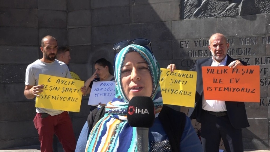 Gaziantep’te kiracılardan sessiz zam eylemi