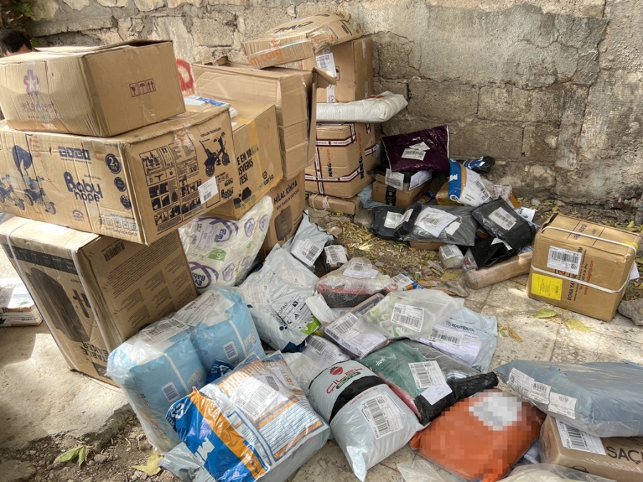 Mardin’de kargo şirketlerinin skandal görüntülerine vatandaşlardan tepki yağdı