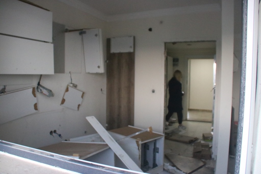 Diyarbakır’da kiracının evi inşaat alanına çevirerek ayrıldığı iddiası 