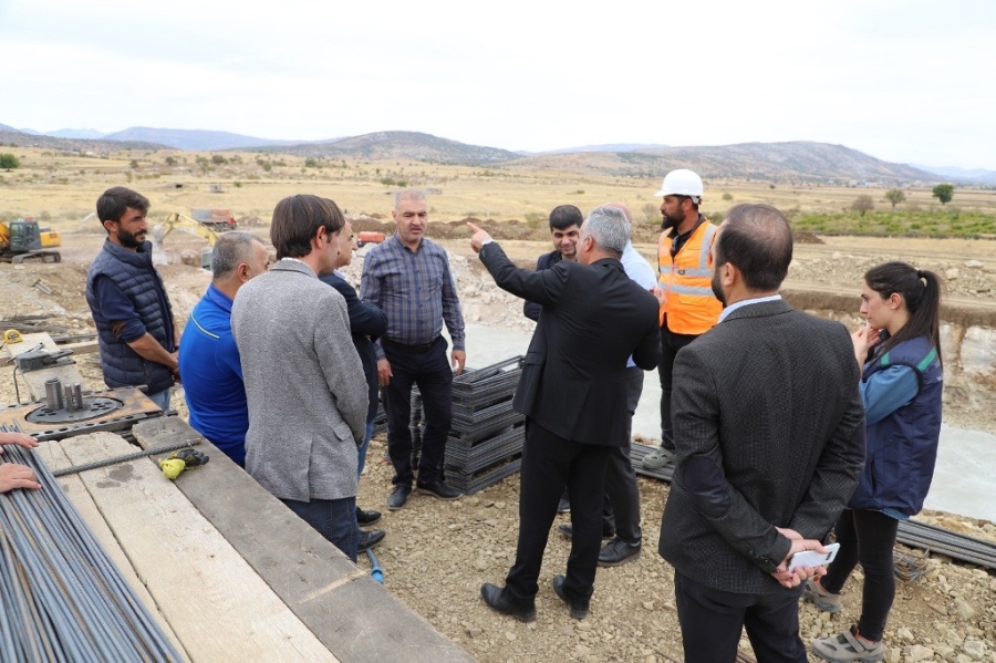 Dicle Atıksu Arıtma Tesisinin temeli atıldı  
