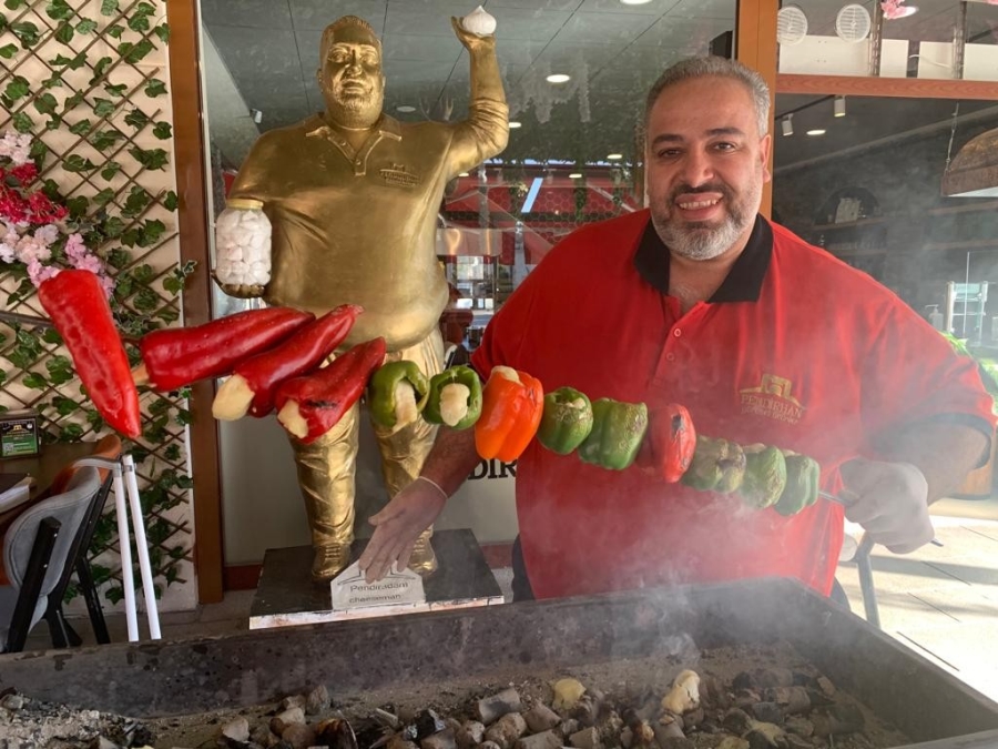 Gastronomi kentinde peynir kebabı  