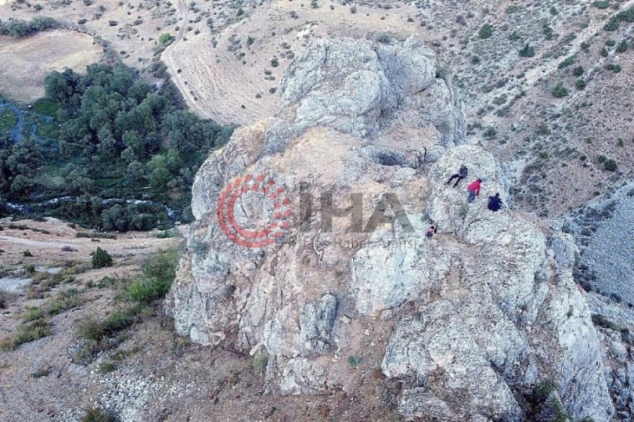 Game of Thrones sahnesi değil, Erzincan'daki Kalecik Kalesi