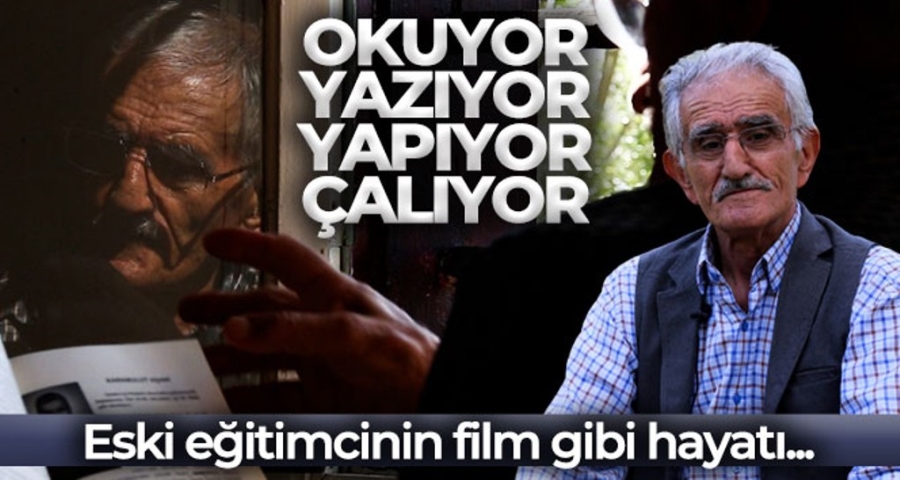 Hem okuyor, hem yazıyor, hem yapıyor, hem çalıyor
