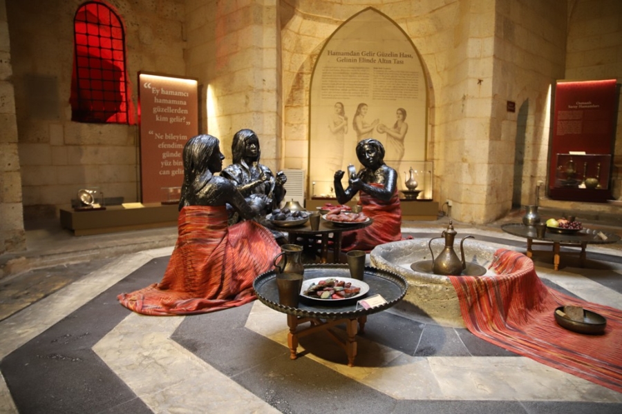 Gaziantep’te hamam kültürü müzede yaşatılıyor  