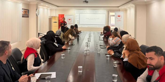 Şırnak’ta Tarımda verimlilik için üreticilerle buluştular