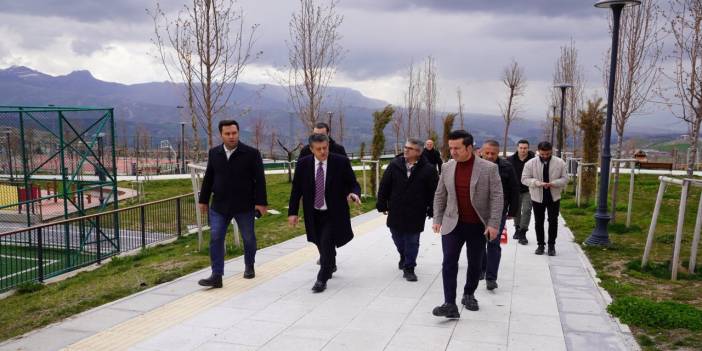 Başkan Yarka’dan Millet Bahçesi’nde Bahar Mesaisi