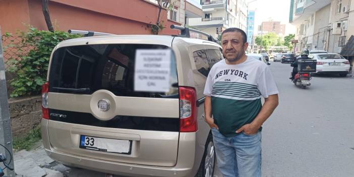 “Artık dayanamıyorum” dedi ve aracına bir not astı: Gelen tepkiler şaşırttı