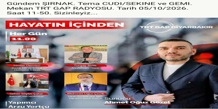 Köşe Yazarımız Turgay Birlik,  Şırnak’ın Tarihine Işık Tutuyor