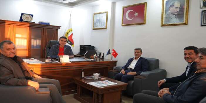 İş İnsanı Yusuf Som’dan Başkan Mir’e Ziyaret