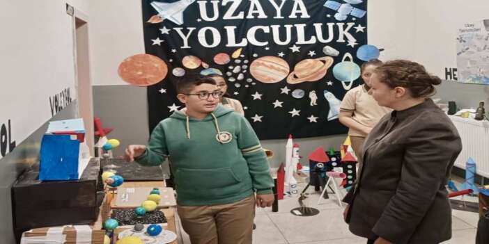 Şırnaklı Öğrencilerden "Bilim ve Uzay Sergisi"
