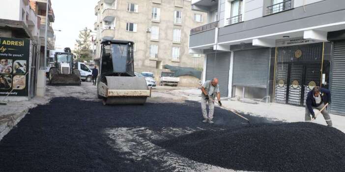 Cizre’de Deforme yollar yenileniyor