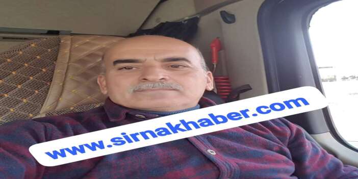 Şırnaklı Otobüs Şoförü Kazada Hayatını Kaybetti