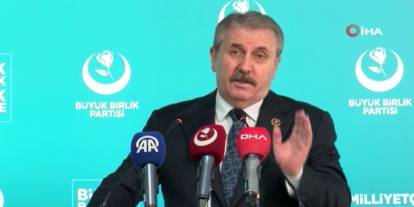 BBP Genel Başkanı Mustafa Destici 29 Mayıs’ta Şırnak’ta