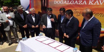 Gercüş'te Doğalgaz için protokol imzalandı