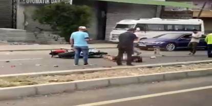 Adana'da trafik kazasında inanılmaz kurtuluş