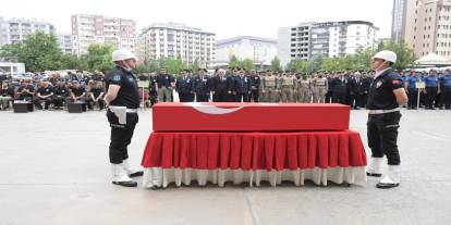 Diyarbakır'da hayatını kaybeden emniyet müdürü memleketine uğurlandı