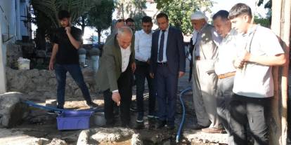 Cizre Kaymakamı Köylerde incelemelerde bulundu