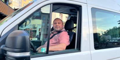 Berlin'deki 16 yıllık taksicilik koltuğundan, dönüş yaptığı Ordu'da dolmuş koltuğuna oturdu