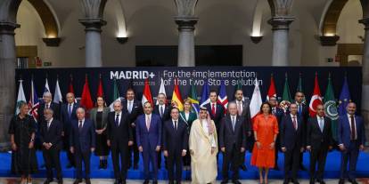 Avrupa ve Arap ülkeleri, İsrail'e baskı gündemiyle Madrid'de toplandı