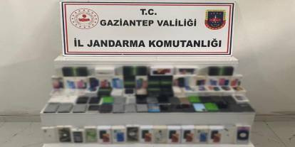 Gaziantep'te 2 milyon TL değerinde kaçak telefon ele geçirildi