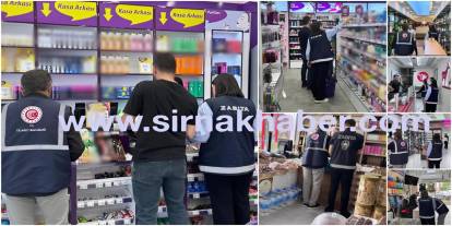 Bayram Öncesi Şırnak’ta İşyerlerine Sıkı Denetim