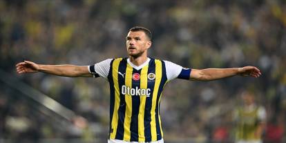 Edin Dzeko, Fenerbahçe'ye veda etti
