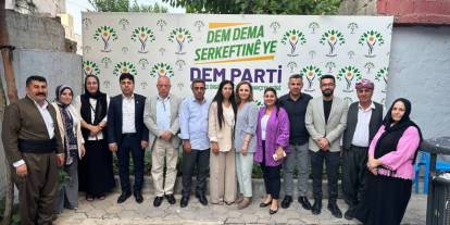 DEM Parti Cizre’de halkla bayramlaştı
