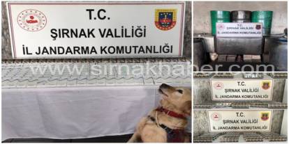Şırnak’ta Kaçakçılığa Büyük Darbe: 281 Bin TL’lik Kaçak Malzeme Ele Geçirildi