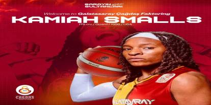 Galatasaray'a Yıldız Oyun Kurucu: Kamiah Smalls!