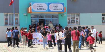 "Merkezim Her Yerde" Projesiyle Cizreli öğrenciler doyasıya eğlendi