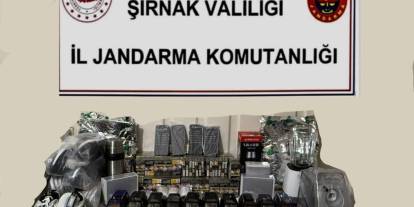 Şırnak’ta 1 Milyon 550 Bin Liralık Kaçak Malzeme Ele Geçirildi