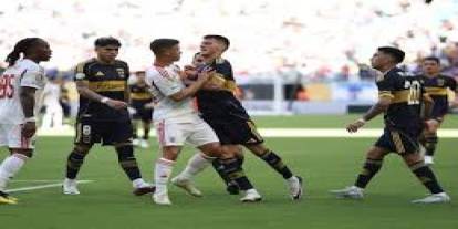 4 gol, 3 kırmızı kartın çıktığı maçta Boca Juniors, Benfica ile 2-2 berabere kaldı