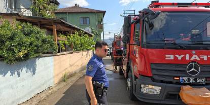 Elektrikli battaniye evi küle çevirdi