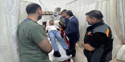 Vali Ekici'den Akrep Sokan AFAD Personeline Ziyaret