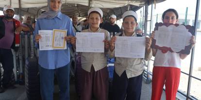 Karnelerini alıp ülkelerine döndüler; Suriyelilerin dönüşü devam ediyor