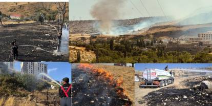 Şırnak ve İlçelerinde Anız Yangını Tehlikesi Artıyor