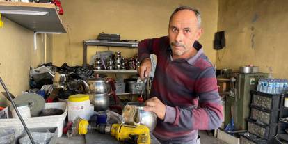 10 Parmağında 10  Marifet! Eski tencere ve çaydanlıklar elinde ikinci baharı yaşıyor