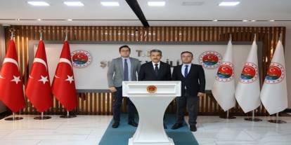 Bakanlık Başmüfettişlerinden Vali Birol Ekici’ye Ziyaret