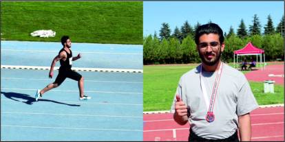Cizreli Görme Engelli Sporcudan Atletizmde Büyük Başarı