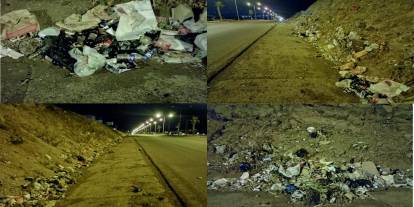 Cizre’de İdil Çevre yolu Çöp ve Alkol şişelerinden geçilmiyor: Vatandaşlar tepkili