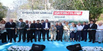 Emekliler Lokali hizmete açıldı