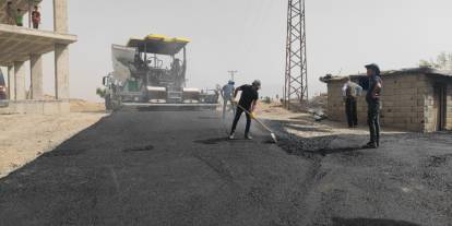 Şırnak Belediyesi'nden Bılmat Yolu'na Sıcak Asfalt Hamlesi