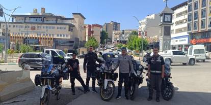 Motosikletçiler Şırnak’a Hayran Kaldı