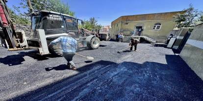 Cizre Belediyesi’nden Cudi Mahallesi'ne Asfalt Takviyesi